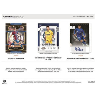 COMING SOON! 2021-22 Panini Chronicles Soccer Hobby Box **Release Date 6/29/22