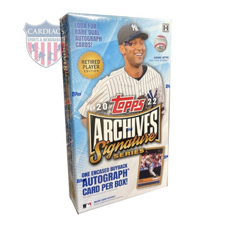 2022 Topps Archives Signature Series Retired Player Edition Hobby Box