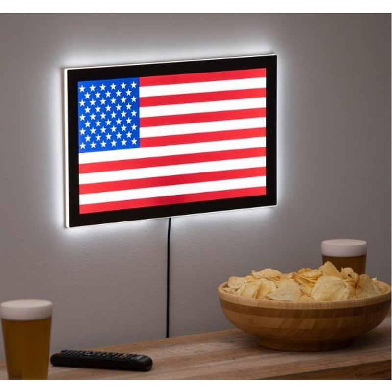 Wall LED Decor: American Flag