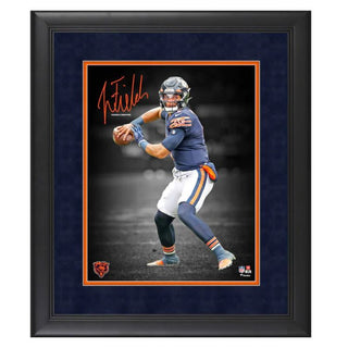 Framed Art: Chicago Bears - Fields, Justin - Facsimile Signature