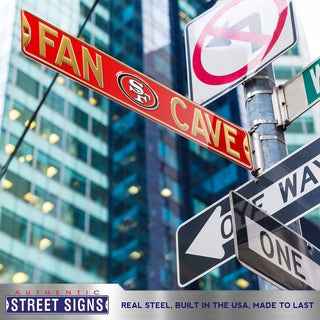 San Francisco ers Steel Street Sign Logo-FAN CAVE