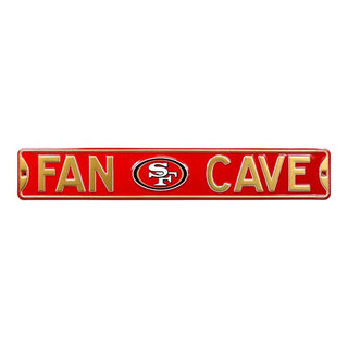 San Francisco ers Steel Street Sign Logo-FAN CAVE