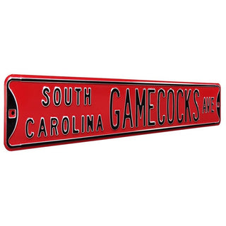 South Carolina Gamecocks Steel Street Sign-SOUTH CAROLINA GAMECOCKS AVE