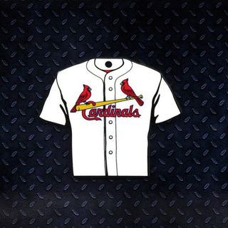 MLB St. Louis Cardinals Metal Super Magnet-Home Jersey