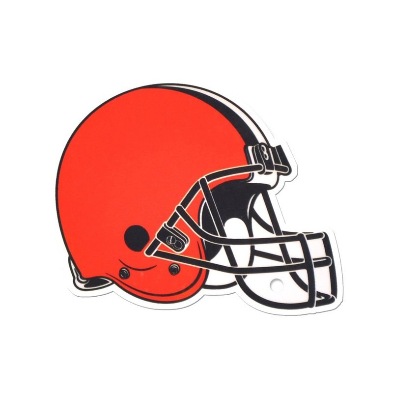 Cleveland Browns Laser Cut Logo Steel Magnet-Primary