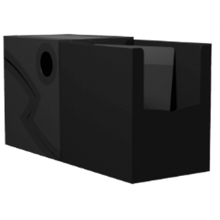 Dragon Shield Double Shell Card Deckbox Shadow Black