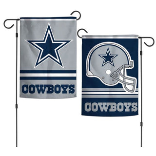 Garden Flag: Dallas Cowboys - 2 sided 12" X 18"