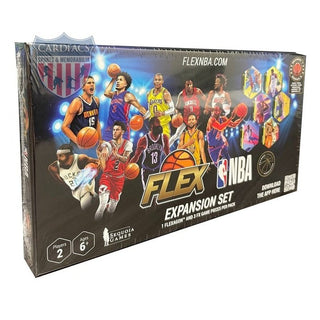The Flex NBA Expansion Set Series 2 is here to up your game! Unfold the Flexagon to unlock epic battles between superstars and rookies, and collect 3 FX Game Pieces per pack to boost your roster. Attack the court with the latest additions to the NBA!