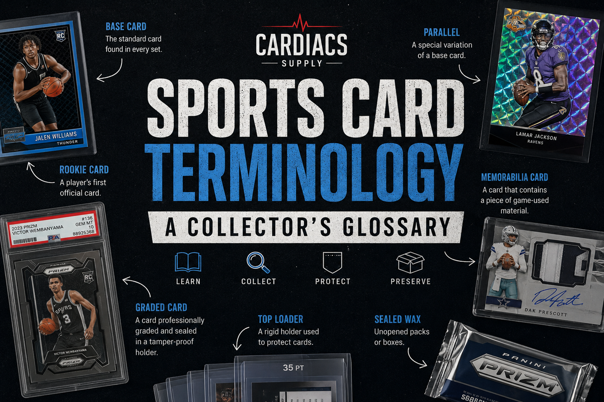 Sports Card Terminology: A Collector’s Glossary