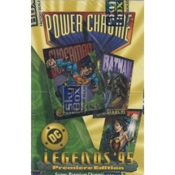 1995 SkyBox DC Legends Power Chrome Premier Edition Box – CARDIACS