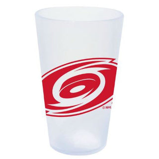 Silicone Glass: Carolina Hurricanes 16oz - Icicle