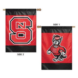Flag: NC State Wolfpack Vertical 2-Sided 28" x 40"