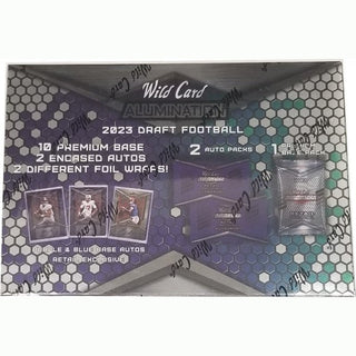 2023 Wild Card Alumination Draft Football Retail Box