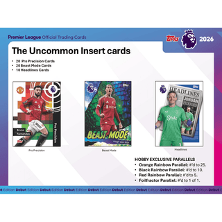 2026 Topps Premier League Soccer Hobby Box