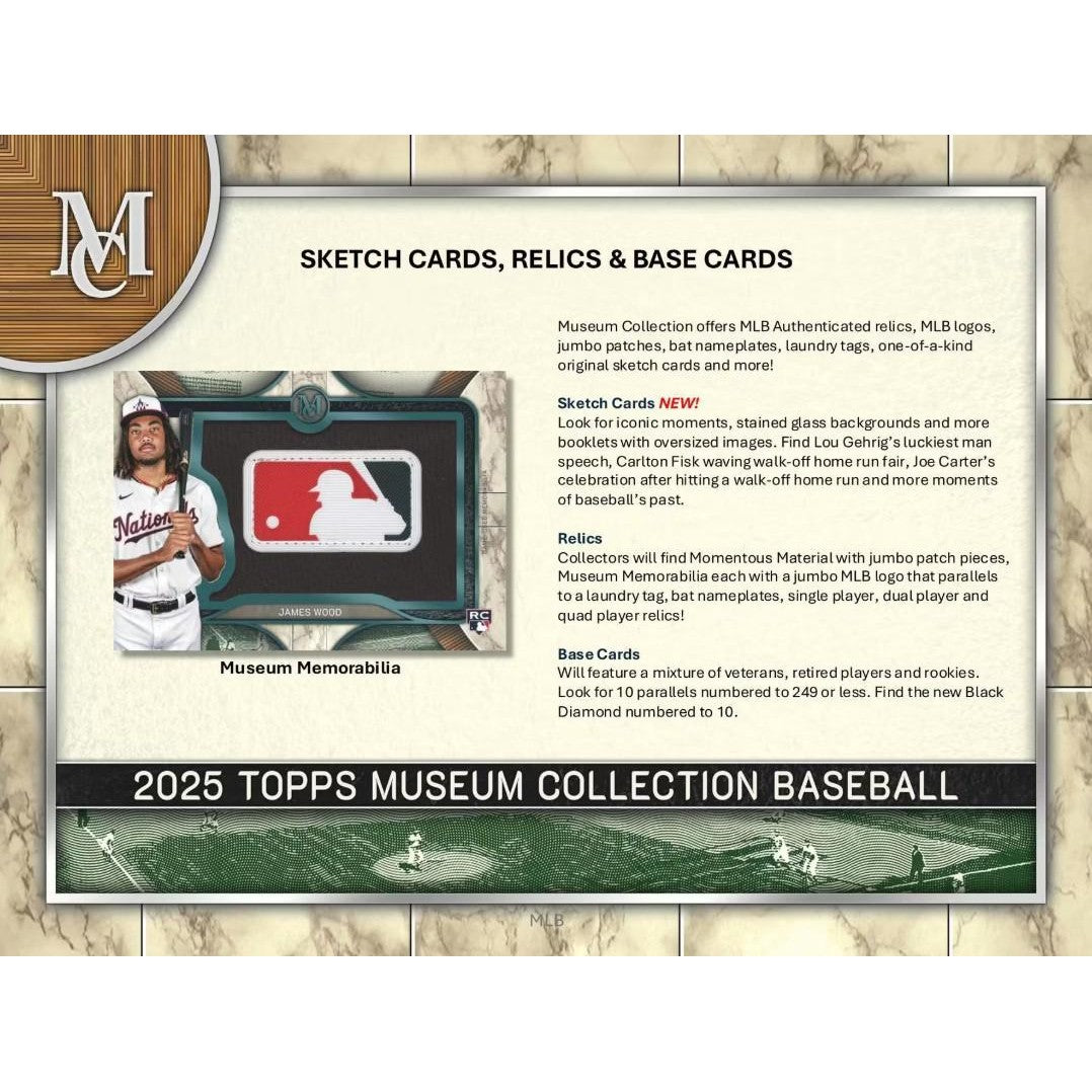 2025 Topps Museum Collection Baseball Hobby Box