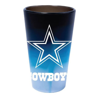 Silicone Pint Glass: Dallas Cowboys 16oz - Fashion