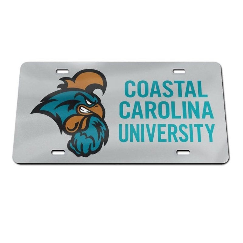 License Plate: Coastal Carolina Chanticleers - University Logo with Name
