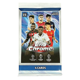 2023 Topps Chrome UEFA Soccer Hobby PACK