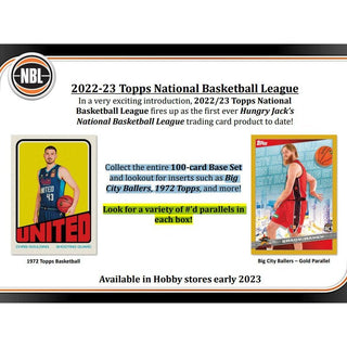 2022-23 Topps National Basketball League Hobby PACK