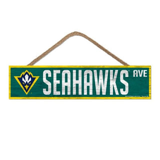 Wood Sign: North Carolina Wilmington Seahawks