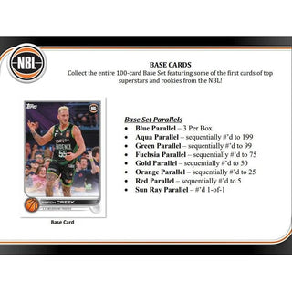 2022-23 Topps National Basketball League Hobby Box