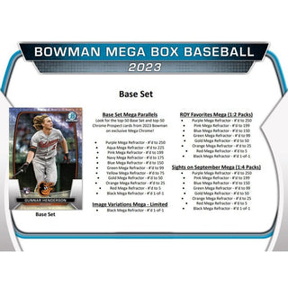 2023 Bowman Baseball MegaBox