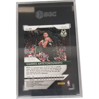 Giannis Antetokouwmpo: 2019-20 Panini Prizm Pink Pulsar Prizm #296