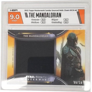 The Mandalorian: 2022 Topps Masterwork Jumbo Sourced Relic Cloak #JCR-MC