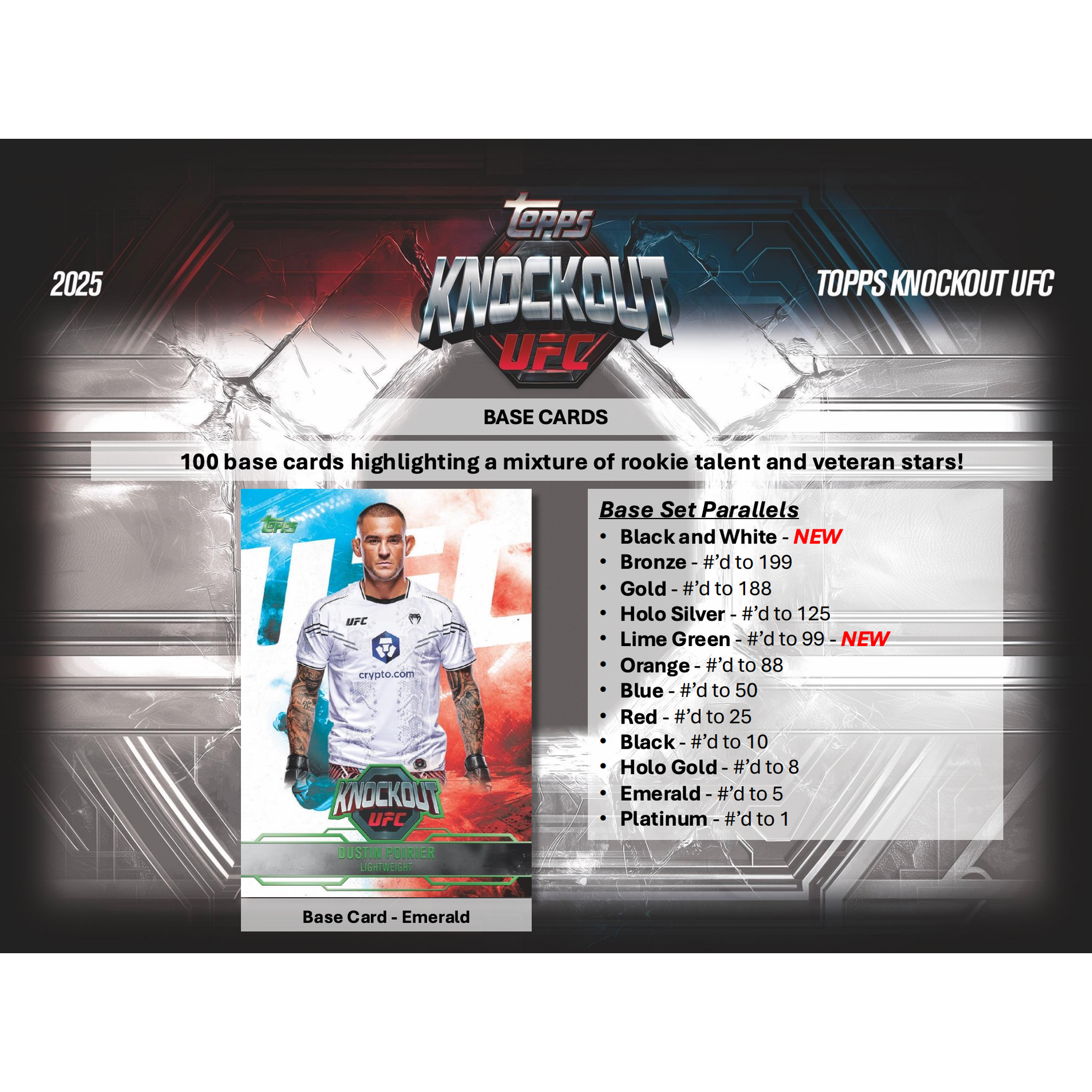 2025 Topps UFC Knockout Hobby Box