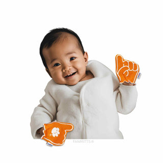 Clemson Tigers FanMitts™ – Official Baby Mittens Newborn & Infant Sizes
