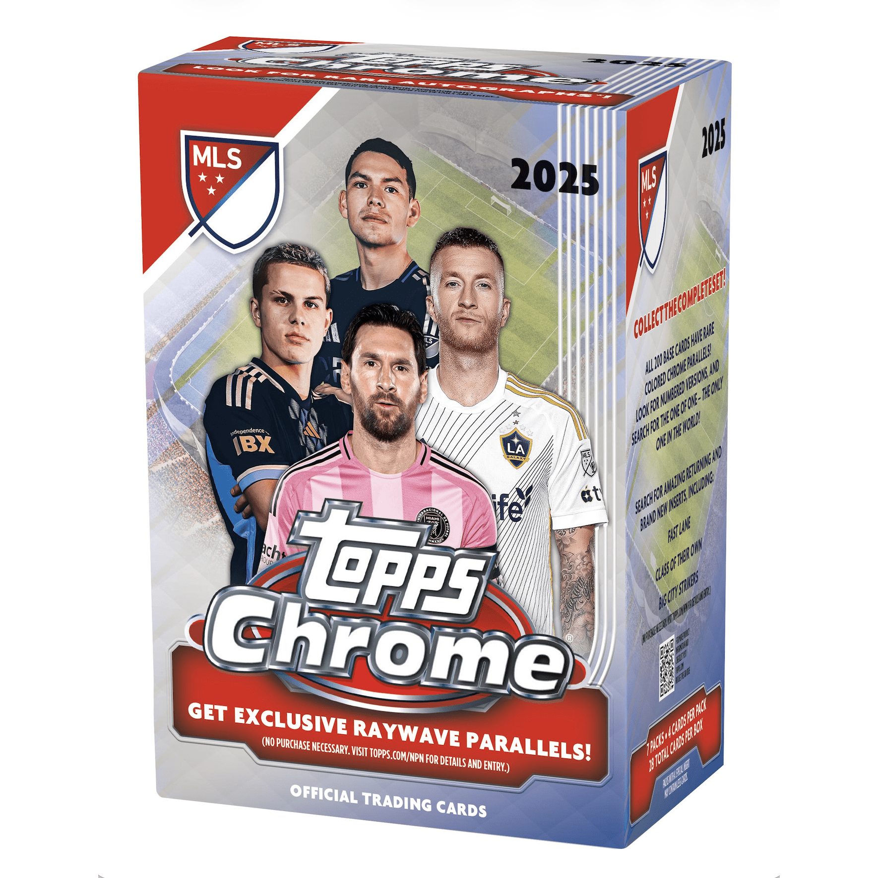 2025 Topps MLS Chrome Soccer Blaster Box