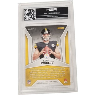Kenny Pickett: 2022 Panini Rookies & Stars Rookie Rush #RR-1 HGA 9.0