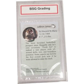 LeBron James: 2002 Sports Card Investor Gold #5