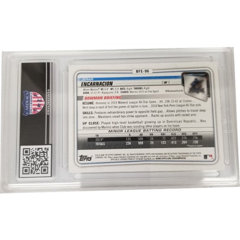 Jerar Encarnacion: 2020 Bowman 1st Edition Prospects #BFE-96