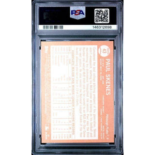 Paul Skenes 2025 Topps Archives Design Variation #43 PSA 9