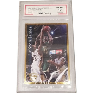 LeBron James: 2002 Sports Card Investor Gold #5
