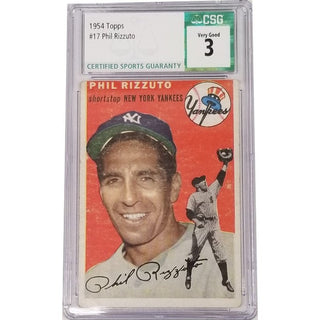 Phil Rizzuto: 1954 Topps #17