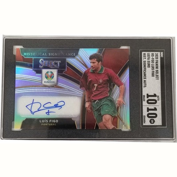 Luis Figo 2020 Panini Select Historical Significance Autograph #HS 