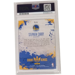 Stephen Curry: 2017 Panini Court Kings Dieci Migliore #9