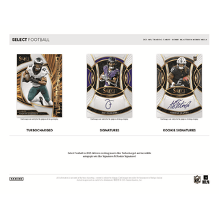 2025 Panini Select Football Hobby Blaster Box Green & Red Prizm Shock