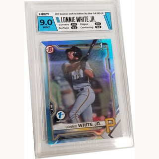 Lonnie White Jr.: 2021 Bowman Draft 1st Editions Sky Blue Foil #BD-28