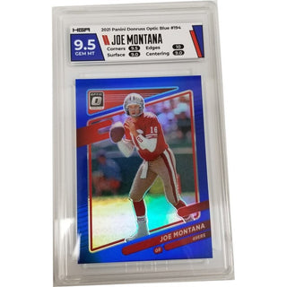 Joe Montana: 2021 Panini Donruss Optic Blue #194