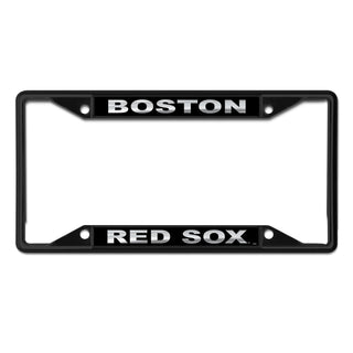 Boston Red Sox License Plate Frame - Black