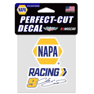 Chase Elliott #9 NAPA Racing Perfect Cut Color Decal – Official NASCAR Sticker
