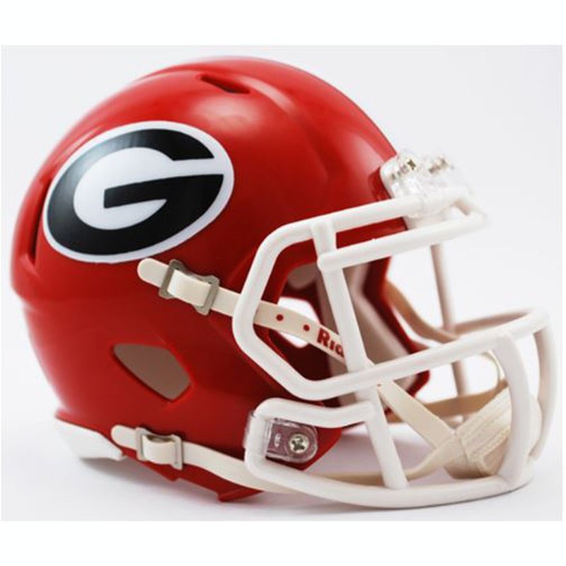 Mini Helmet: Georgia Bulldogs - Speed
