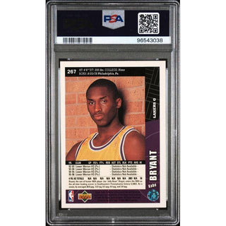 Kobe Bryant 1996 Upper Deck Collectors Choice #267 PSA 4
