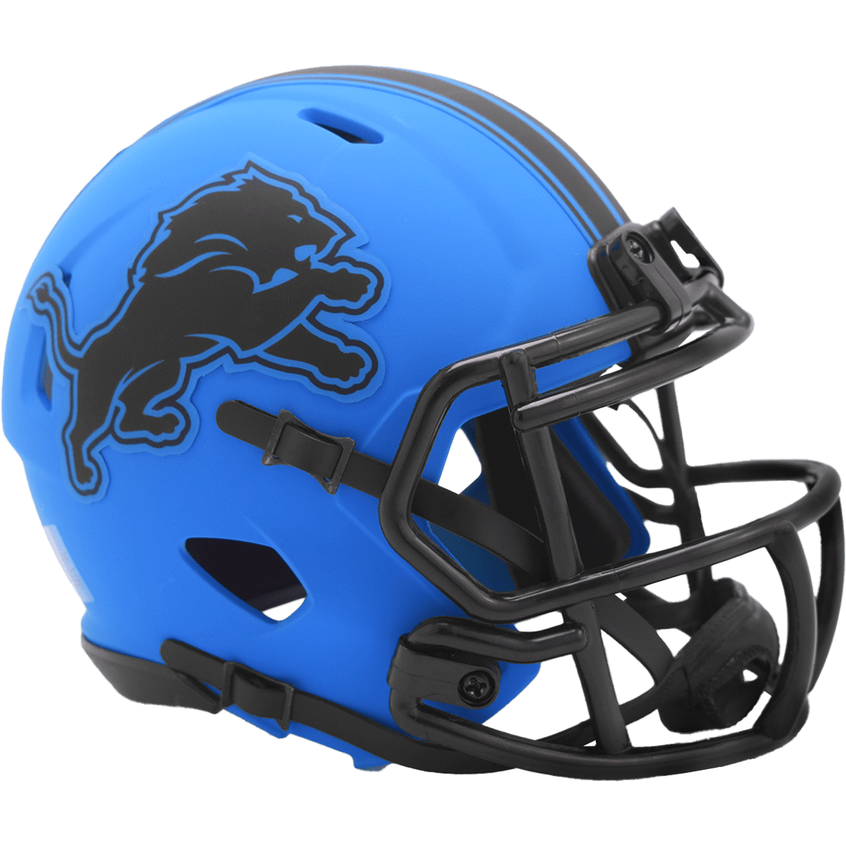 add on for football helmet Detroit Lions Rave Riddell NFL Speed Mini Helmet