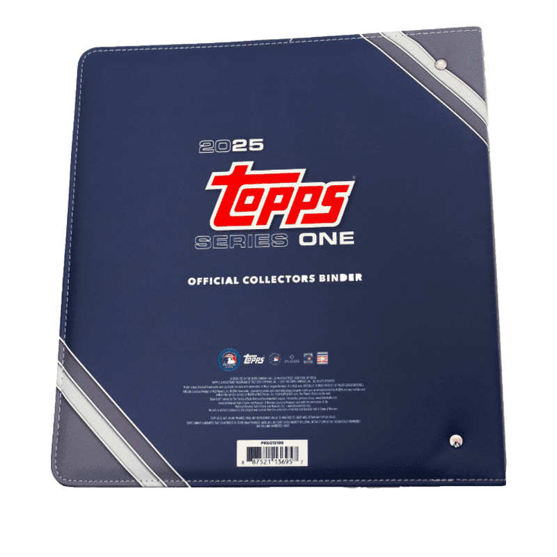 Binder Set: 2025 Topps Series One Official Collectors Binder with Pages