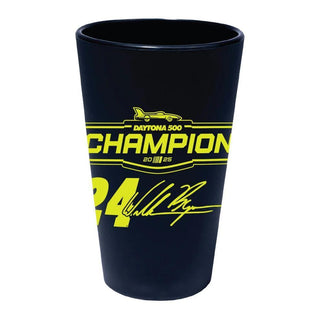 William Byron #24 2025 Daytona 500 Race Win 16 oz Silicone Pint Glass