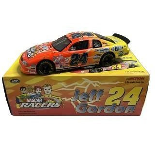 Die Cast Vehicle 1:24 Scale: Jeff Gordon #24 Dupont/Nascar Racers 1999 Monte Carlo Action Racing